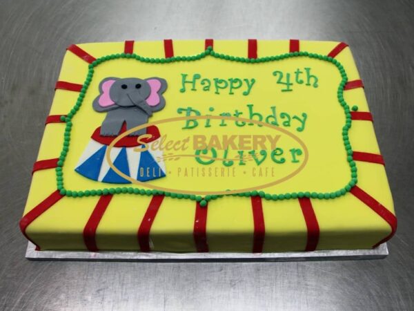Birthday Cake - Circus