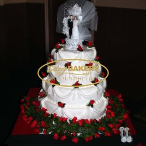Wedding Cake Roses – Select Bakery 128
