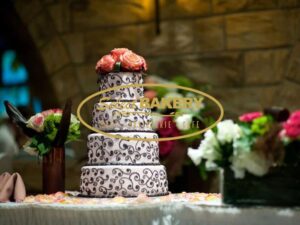 Wedding Cake Sqare 4 Tiered – Select Bakery1202