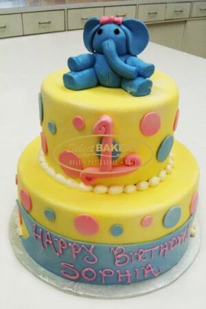 Birthday Cake - Elephant